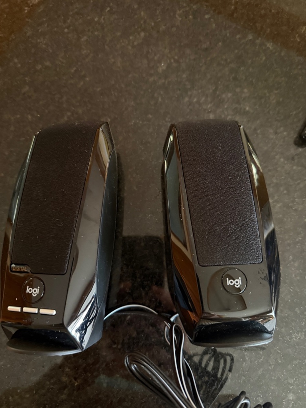 Logitech Black Desktop Computer Speakers (Pair)